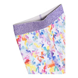 Stella Mccartney Leggins Stampa Fantasia con Elastico In Vita Glitterato Multicolor per Bambina