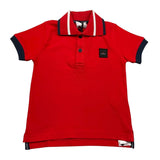 Peuterey Polo Mezza Manica Tinta Unita per Neonato PTB1993 ROSSO PEUTEREY 