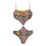 4Giveness Costume Intero Multicolor per Bambina 125GBWIN5105 MULTICOLOR 4GIVENESS 