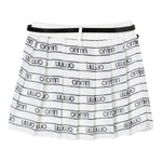 Liu Jo Short Finta Gonna-Cintura Tinta Unita Logata per Bambina GA5193 BIANCO LIU JO 