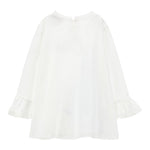 MONNALISA shirt girocollo tinta unita cn stampa frozen Bianco per Bambina 19D621 BIANCO MONNALISA 