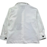 Paolo Pecora Giacca Tinta Unita con Tasconi per Bambino PP4209 BIANCO PAOLO PECORA 