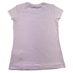 Monnalisa T-Shirt Girocollo Tinta Unita con Stampa Rose per Bambina MNTHS ROSA MONNALISA 