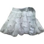 Trussardi Gonna Tinta Unita con Tulle E Brillantini per Neonata TIP26142GO BIANCO TRUSSARDI 