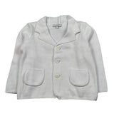 Le Coconne Giacca Tinta Unita In Filo per Neonato LCN1460 BIANCO LE COCONNE 