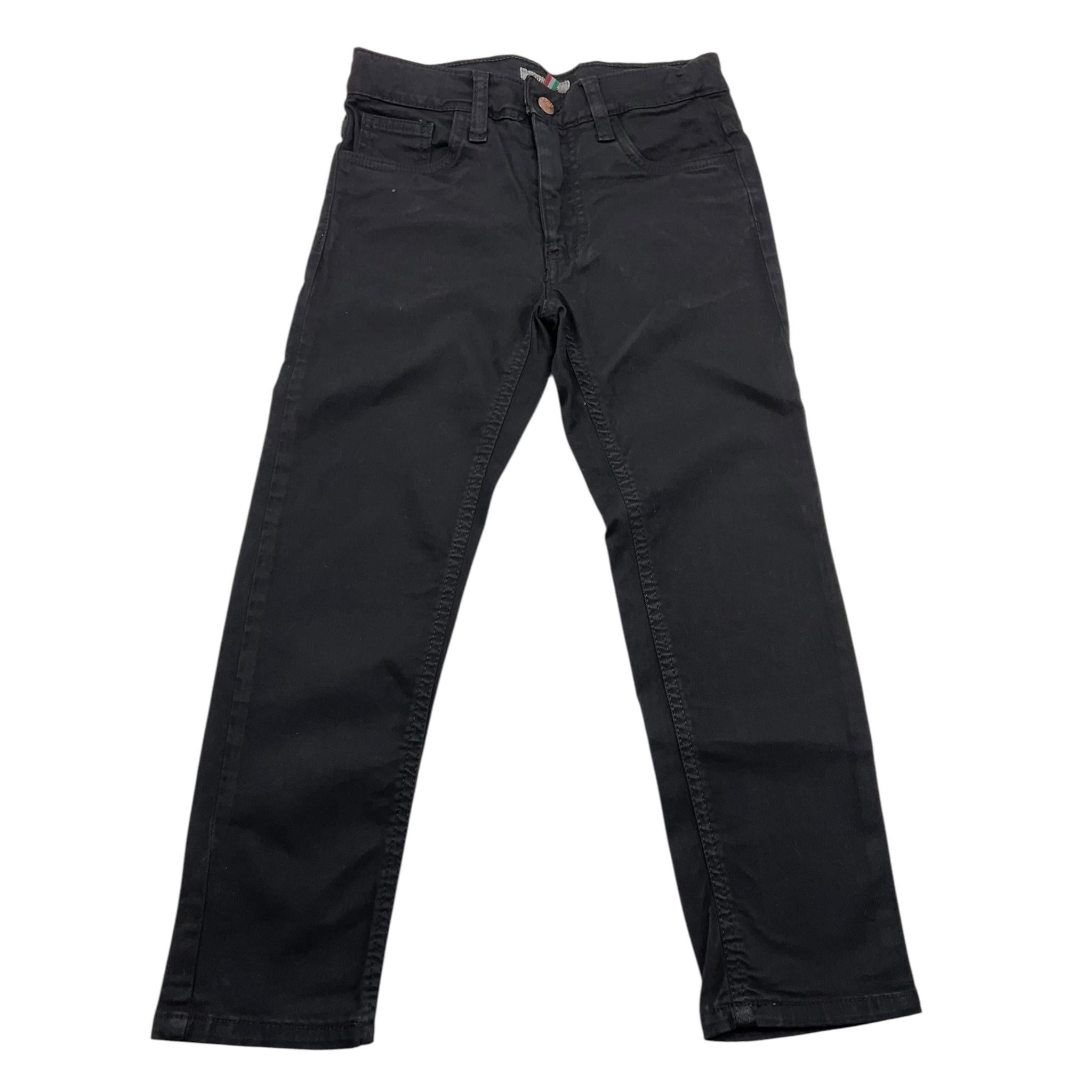NUPKEET pantalone tinta unita con girovita regolabile Nero per Bambino 04NK741 NERO NUPKEET 