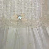 PAZ RODRIGUEZ set abito-coulotte tinta unita Bianco per Neonata 004151841 BIANCO PAZ RODRIGUEZ 