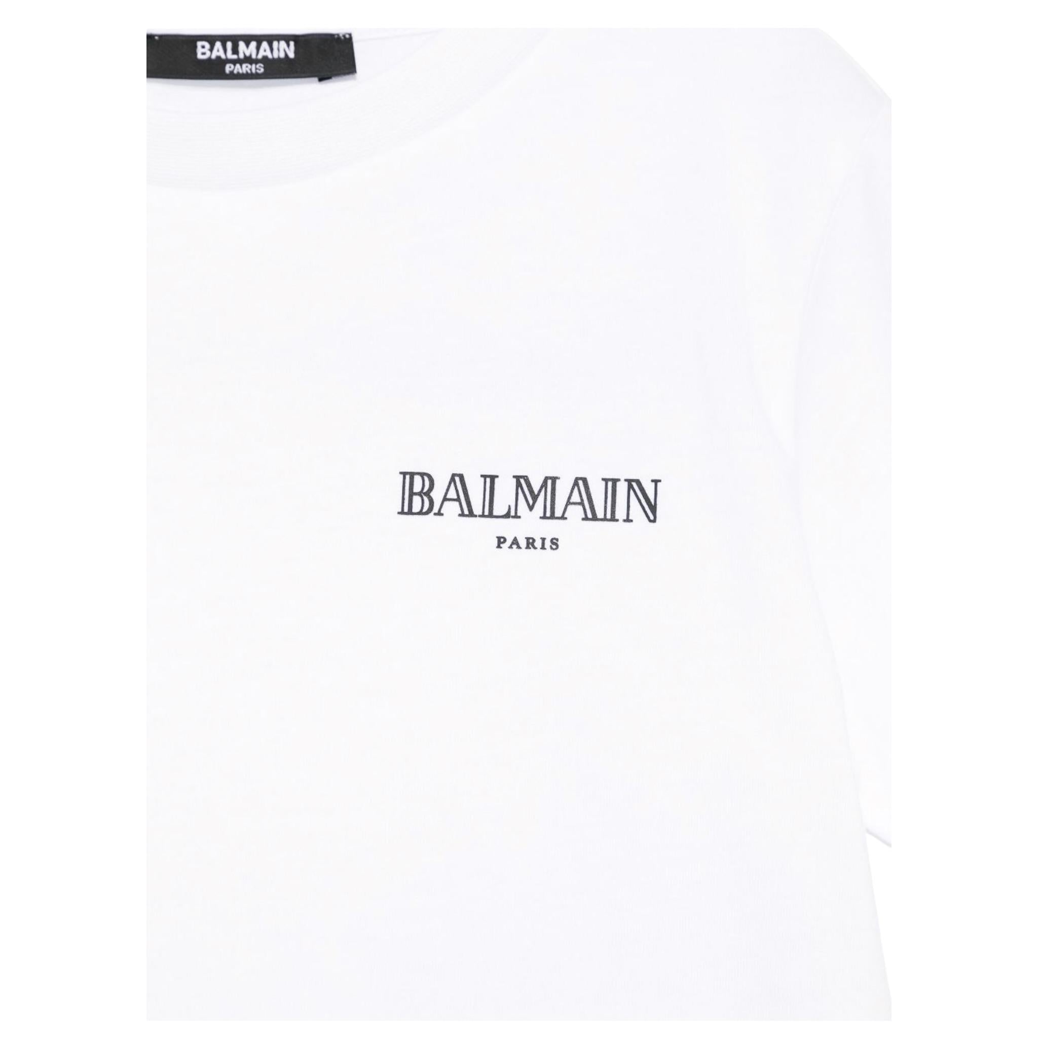 Dsquared2 T-Shirt Girocollo Tinta Unita con Stampa Logo per Bambino BW8P11 BIANCO DSQUARED2 