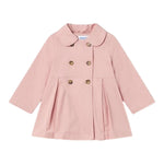 Mayoral Trench Tinta Unita Doppiopetto per Neonata 1413 ROSA MAYORAL 