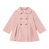 Mayoral Trench Tinta Unita Doppiopetto per Neonata 1413 ROSA MAYORAL 