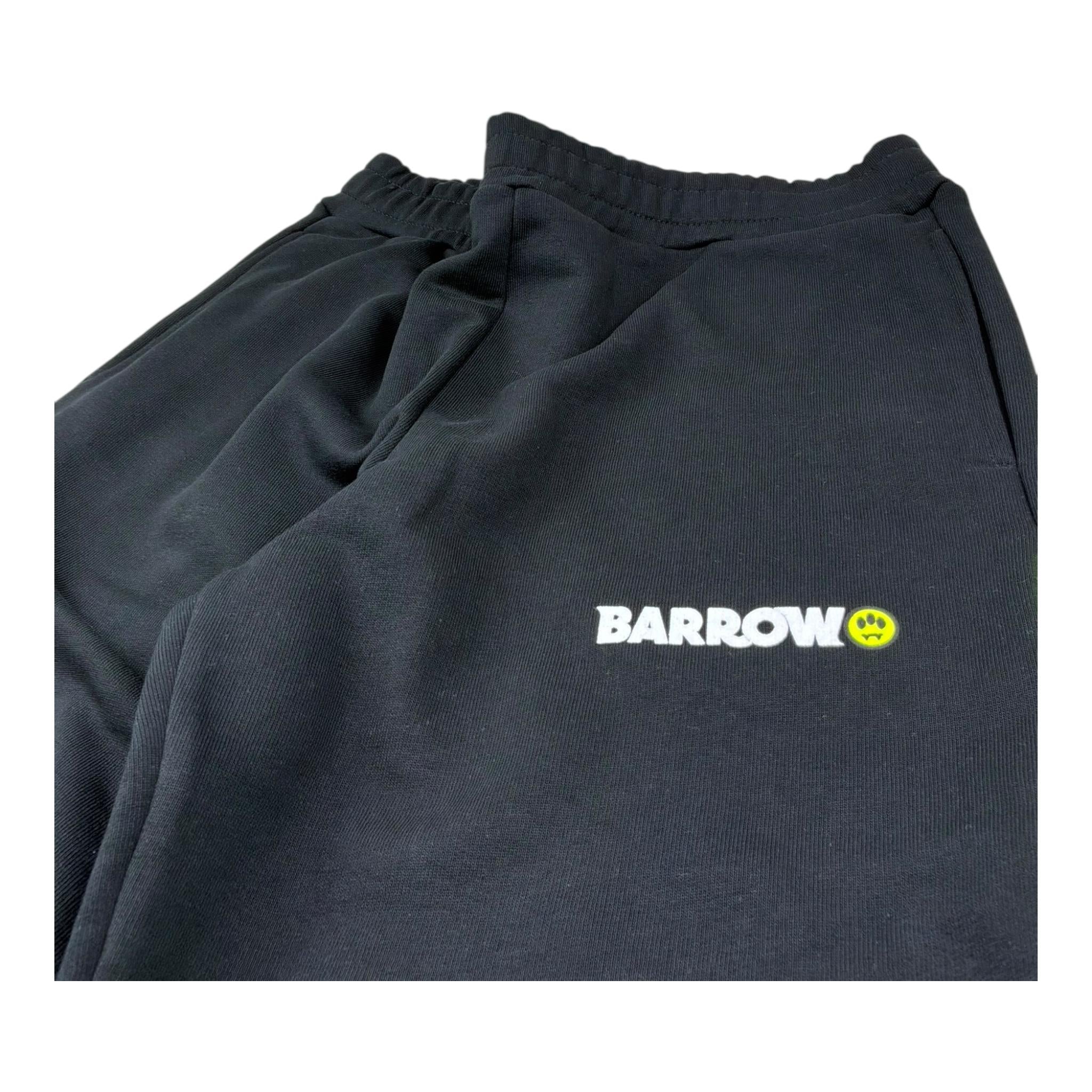 Disclaimer Pantalone Modello Tuta Tinta Unita con Logo per Bambino S58BKJUFP081 NERO DISCLAIMER 