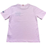 Saint Barth T-Shirt Girocollo Tinta Unita con Ricamo Auto per Bambino CARST ROSA SAINT BARTH 