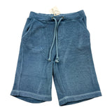 Zhoe & Tobiah Bermuda Tinta Unita Con Elastico In Vita Blu Per Neonato