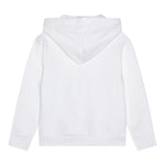 Marni Felpa Chiusa con Cappuccio Tinta Unita con Logo per Bambino M01407 BIANCO MARNI 