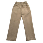 Daniele Alessandrini Pantalone Tinta Unita con Elastico In Vita per Bambino 1235P00104 BEIGE DANIELE ALESSANDRINI 