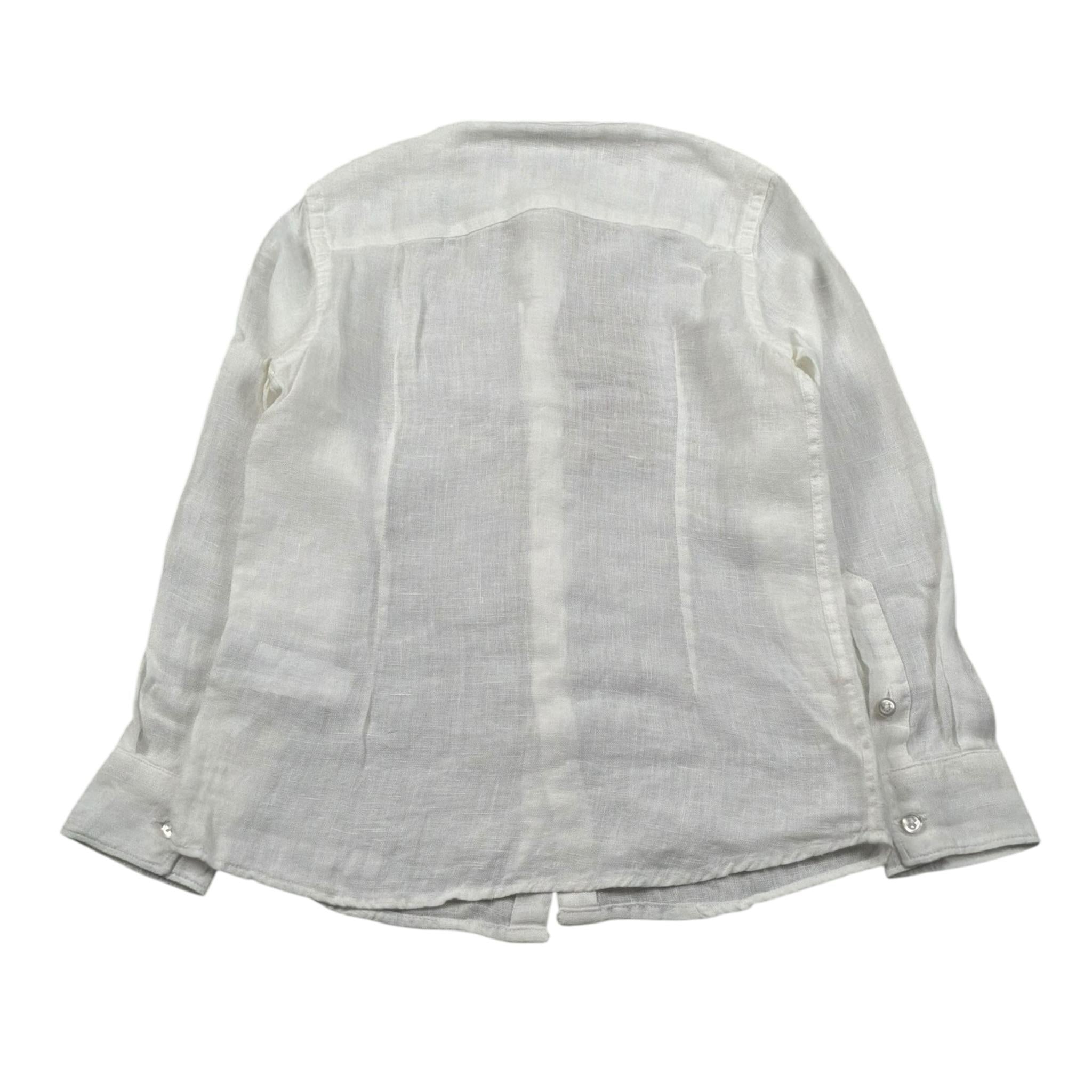 Manuel Ritz Camicia Manica Lunga Tinta Unita per Bambino MR2576 PANNA MANUEL RITZ 