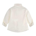 Guess Camicia Tinta Unita con Logo per Bambino N3YH04WE5W0J BIANCO GUESS 