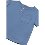 Mayoral T-Shirt Tinta Unita con Stampa per Neonato 11058 BLU MAYORAL 