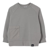 ASPESI felpa tinta unita girocollo Grigio per Bambino F24042MFM7017 GRIGIO ASPESI 