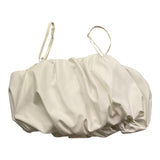 Naida Top Tinta Unita Bretelline per Bambina NAT091 BIANCO NAIDA 