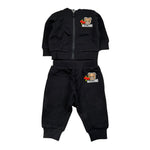 Moschino Completo 2 Pezzi Felpa-Pantalone per Neonato MUK05K NERO MOSCHINO 