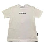 Aspesi T-Shirt Girocollo Tinta Unita con Stampa per Bambino S25022TSM0122 BIANCO ASPESI 