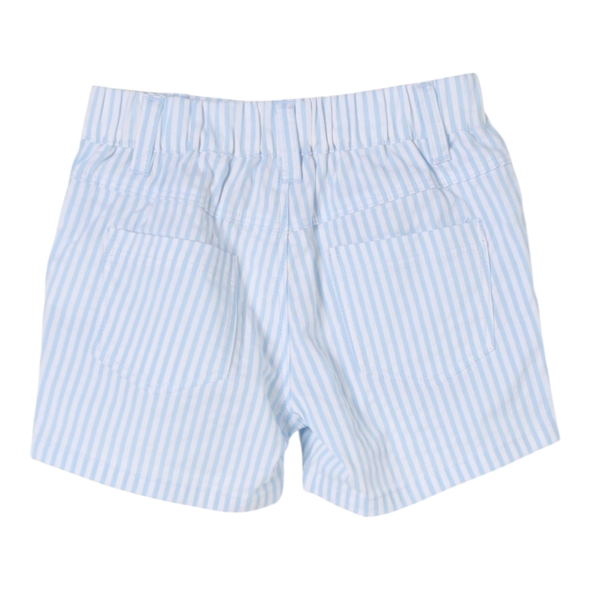 Moschino Bermuda Fantasia A Righe per Neonato MUQ01D BIANCO/AZZURRO MOSCHINO 