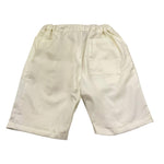 Mood_One Bermuda Tinta Unita con Elastico In Vita per Bambino BBERMUDA PANNA MOOD_ONE 