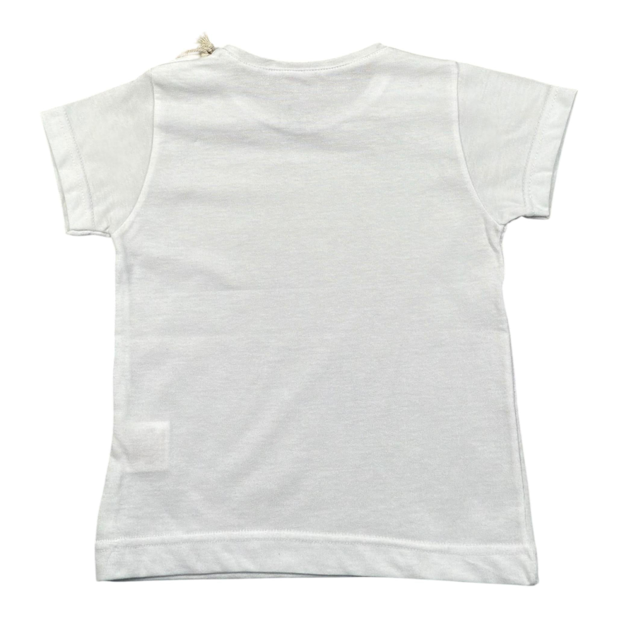 Babyvip T-Shirt Girocollo Tinta Unita per Neonato T7778 BIANCO BABYVIP 