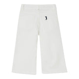 Liu Jo Jeans Tinta Unita Modello Palazzo per Neonata KA5047N BIANCO LIU JO 