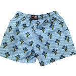 Saint Barth Costume Fantasia A Righe per Bambino CAPRESE BIANCO/AZZURRO SAINT BARTH 