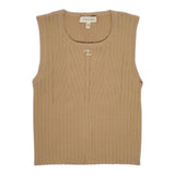 Twinset Canotta Tinta Unita con Logo per Bambina 251GJ3404 BEIGE TWINSET 