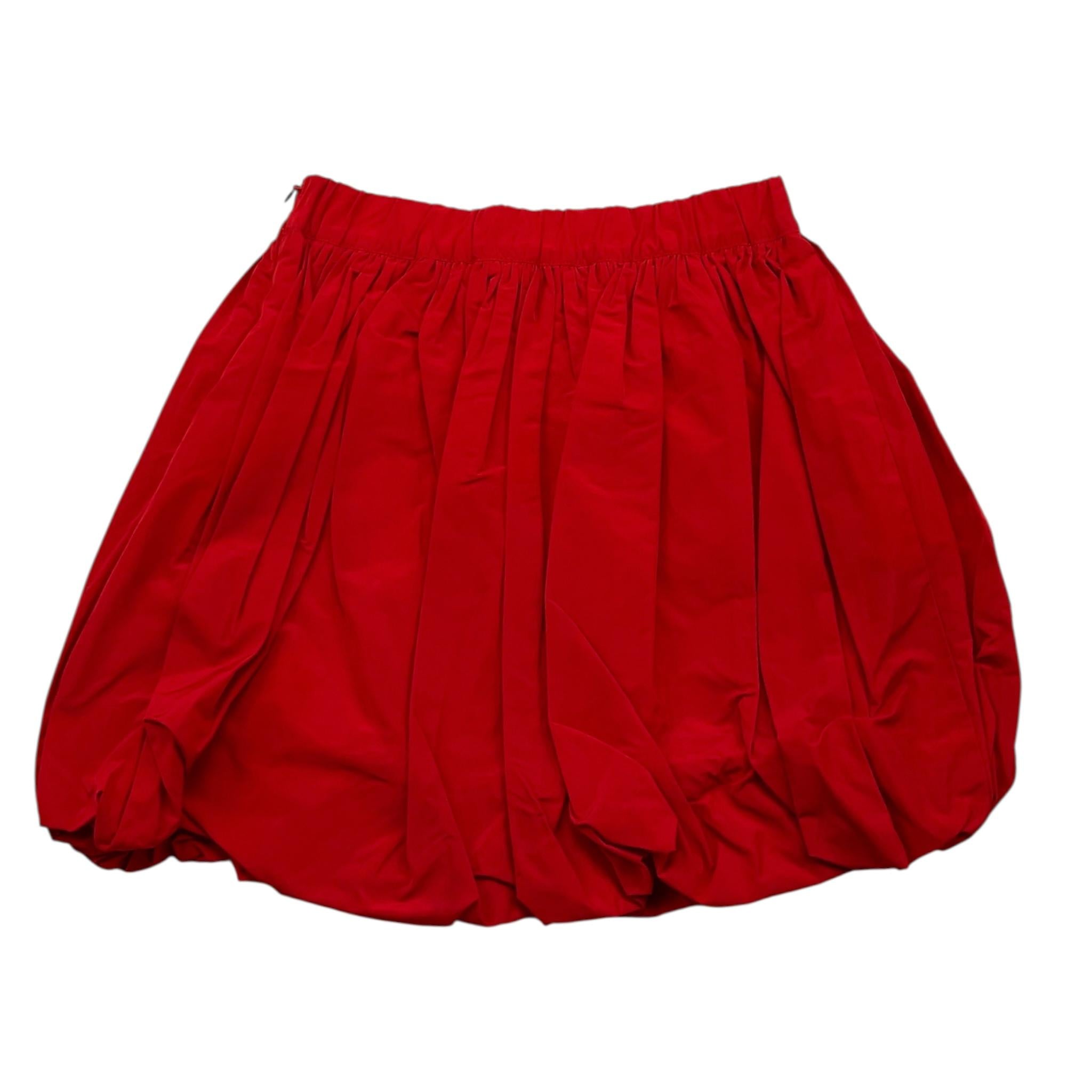 LIU JO gonna tinta unita modello palloncino Rosso per Bambina KF3143 ROSSO LIU JO 