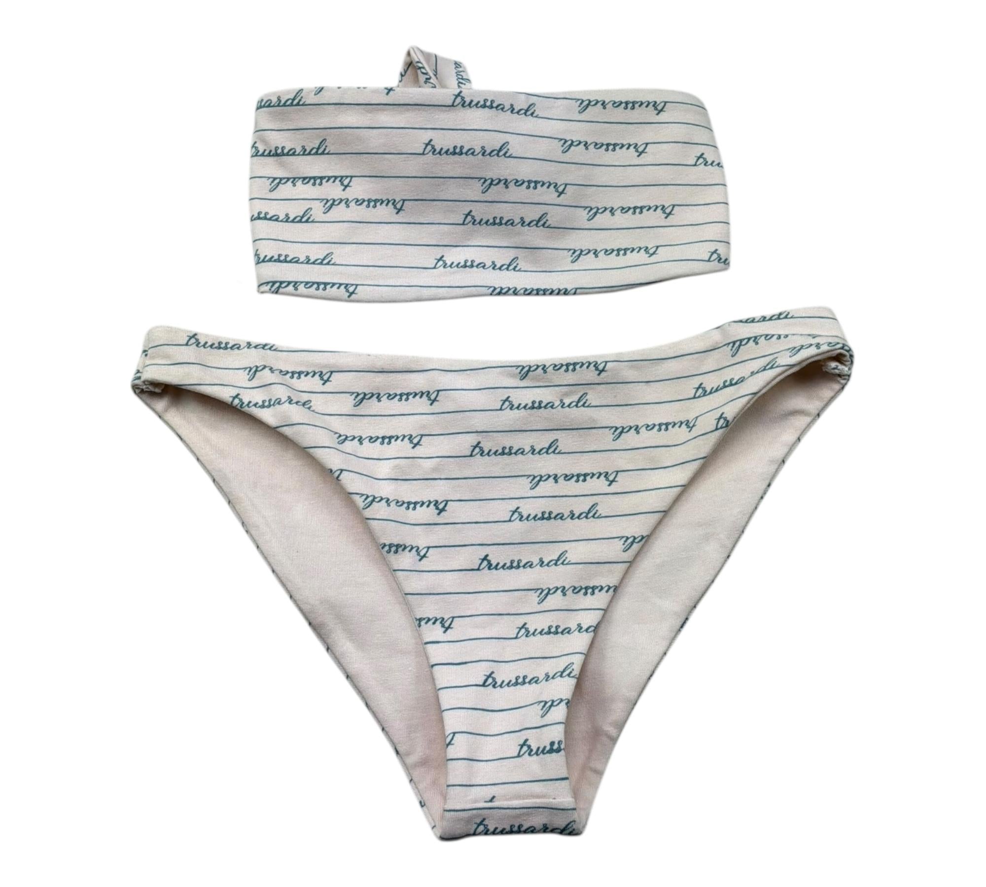 Trussardi Costume 2 Pezzi Fascia-Mutandina per Bambina TGP26024CO ROSA TRUSSARDI 