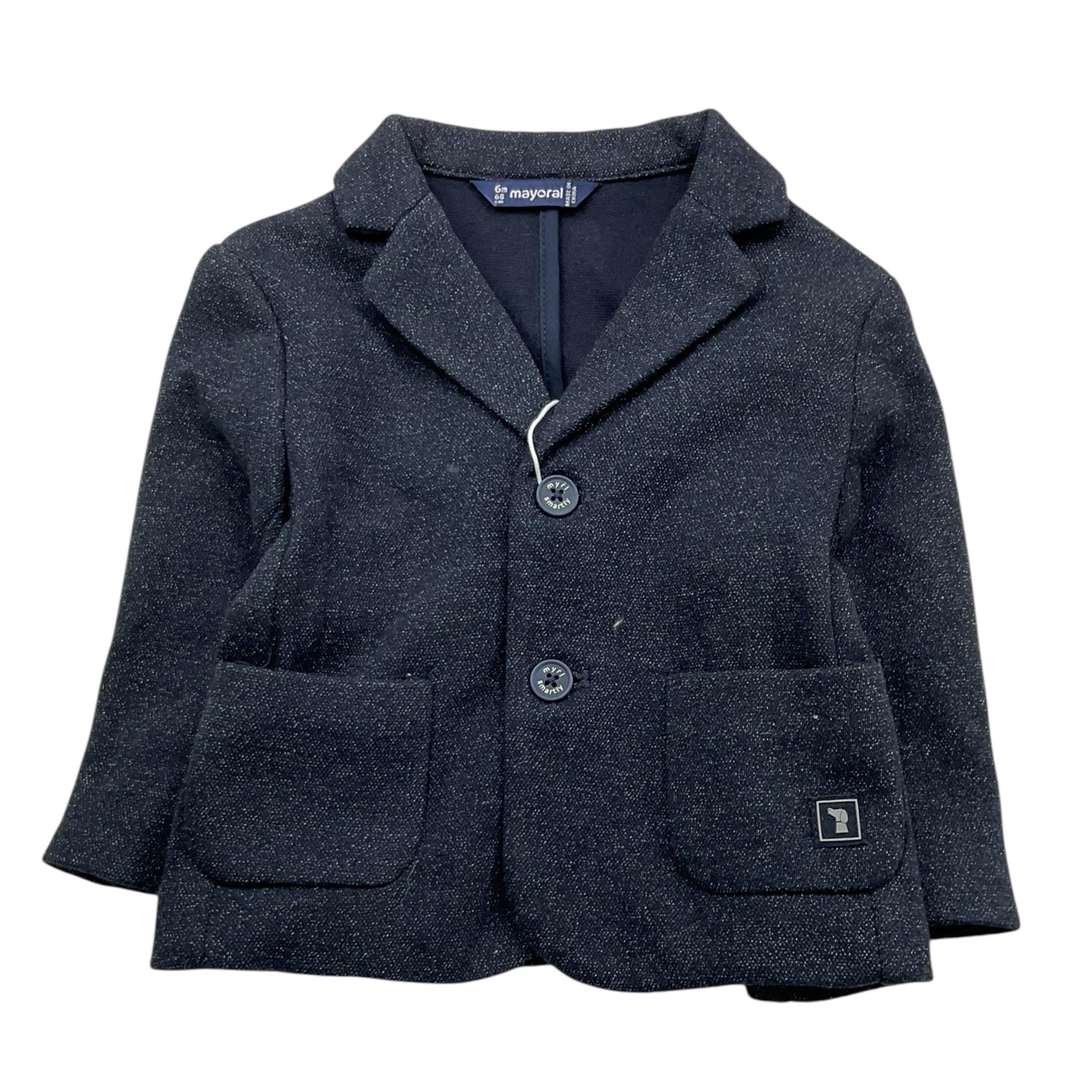 MAYORAL giacca tinta unita con bottoni Blu per Neonato 2433 BLU MAYORAL 