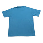 C.P. Company T-Shirt Girocollo tinta unita con Stampa Azzurro per Bambino CNM008 AZZURRO C.P. COMPANY 
