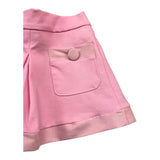 M+E' Gonna  Tinta Unita con Elastico In Vita Rosa per Neonata