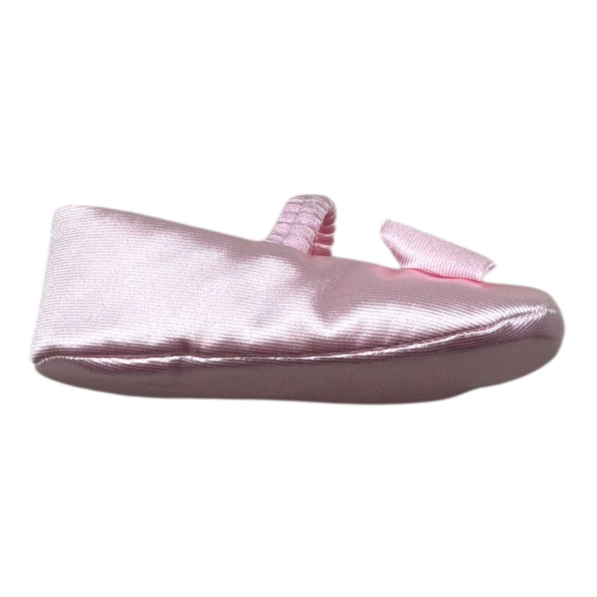 Baby Vip Ballerina Tinta Unita con Fiocco per Neonata T8135 ROSA BABY VIP 