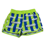 Moschino Costume Tinta Unita Modello Boxer per Neonato MUL00B VERDE MOSCHINO 