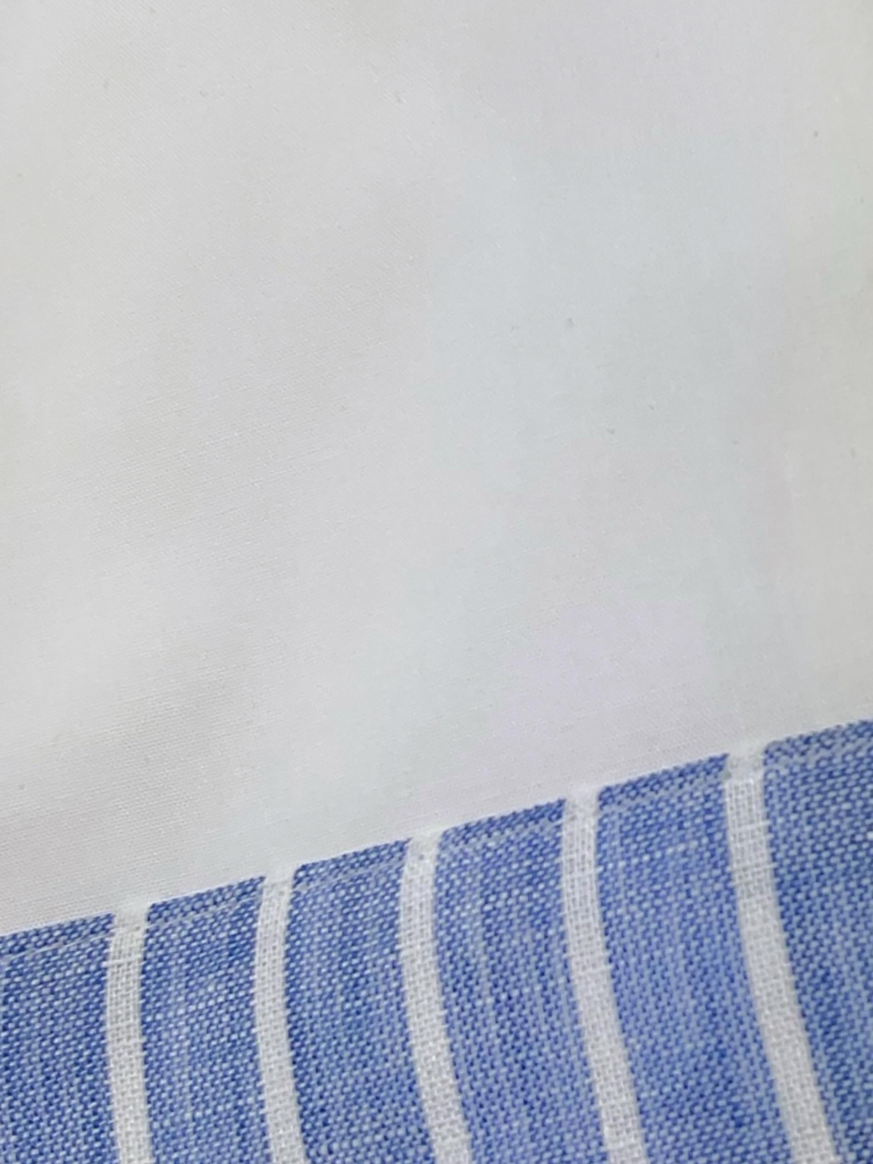 I Delfi Lenzuola Bicolore 3 Pezzi  per Neonato 25P5272 BIANCO/AZZURRO I DELFI 