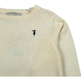 Trussardi Maglia Girocollo Tinta Unita per Bambino TBP26027MA PANNA TRUSSARDI 