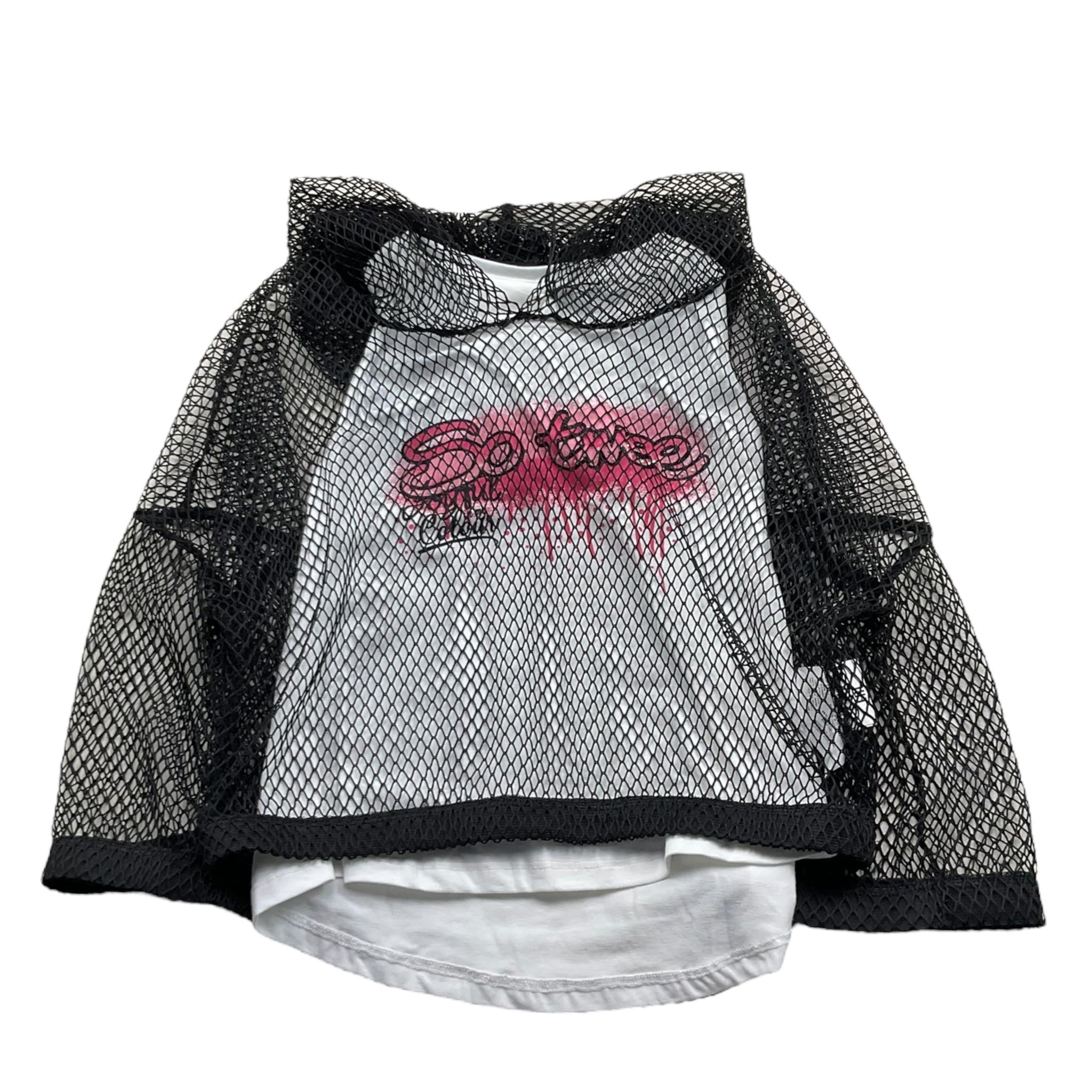 So Twee By Miss Grant Set Felpa Traforata-Canotta per Bambina ST0020 NERO SO TWEE BY MISS GRANT 