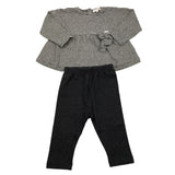 LALALU' completo 2 pezzi shirt-leggins Nero per Neonata CML8N NERO LALALU' 