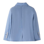 Sarabanda Giacca Tinta Unita con Bottoni per Bambino 08016 AZZURRO SARABANDA 