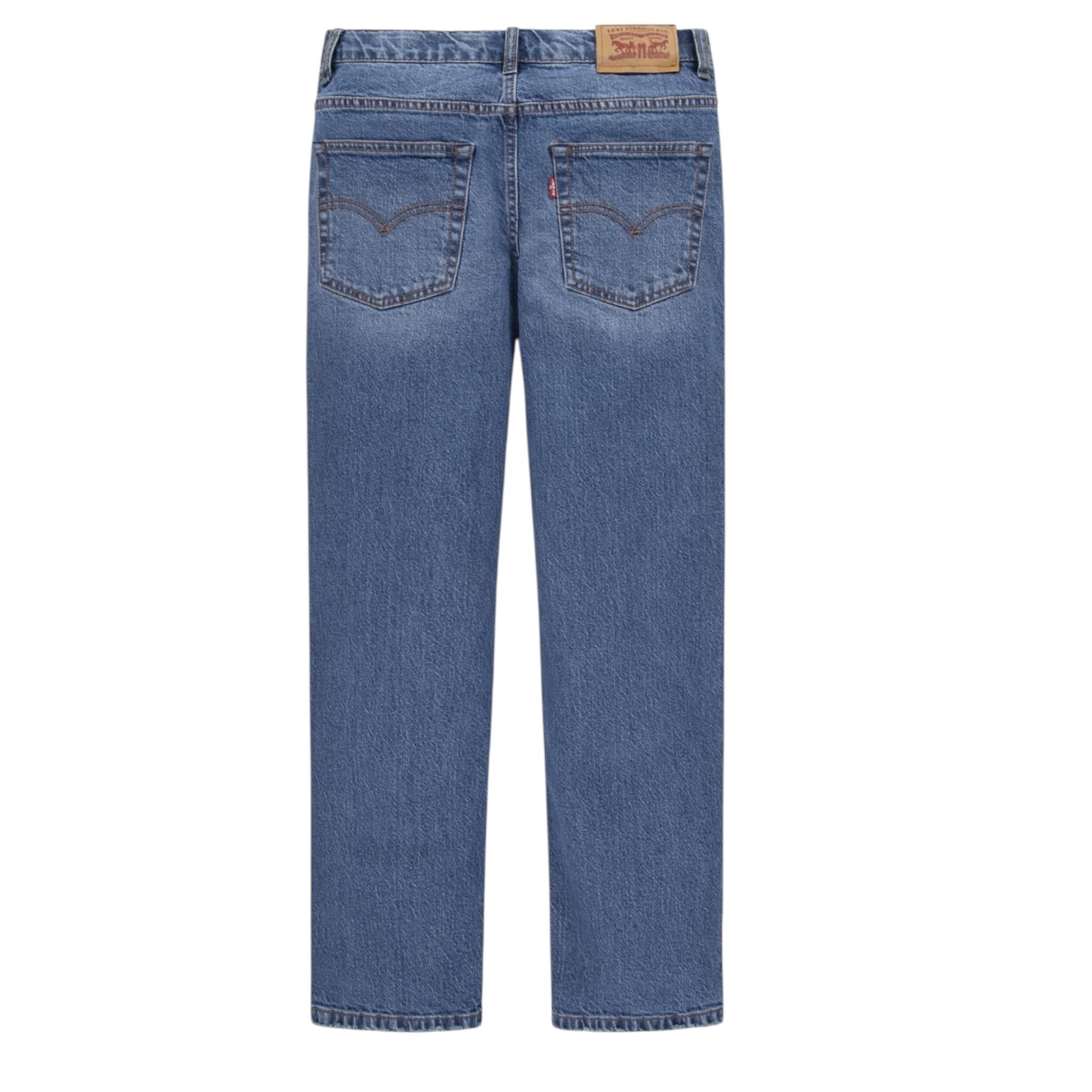 Levi'S Jeans Tinta Unita con Girovita Regolabile per Bambino 9EL231 BLU LEVI'S 