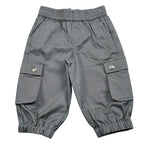 John Richmond Pantalone Tinta Unita con Elastico In Vita per Neonato RIP26127PA GRIGIO JOHN RICHMOND 