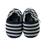 Nanan Espadrillas Neonato Fantasia A Righe Blu Per Neonato