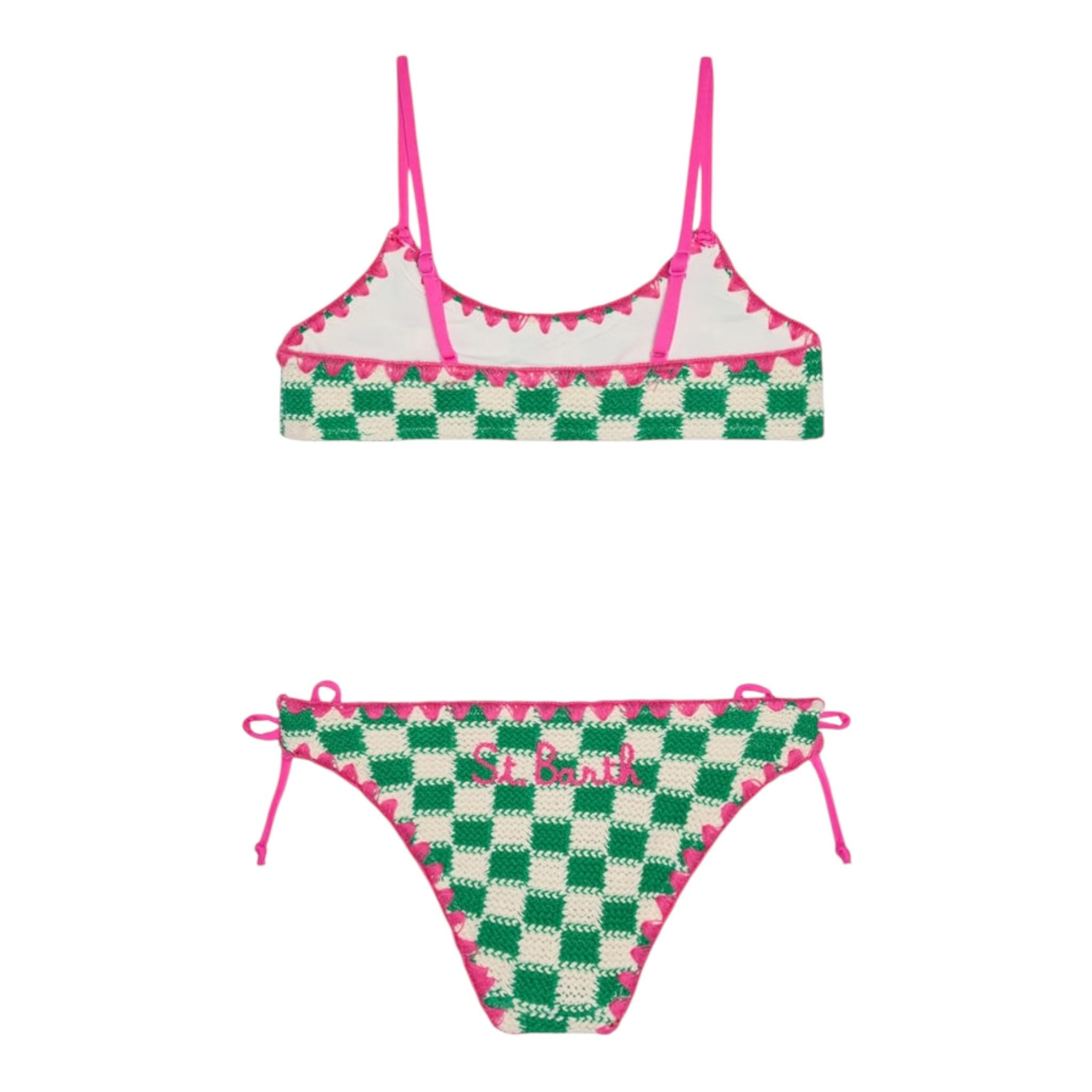 Saint Barth Costume 2 Pezzi Fascia-Mutandina per Bambina CSTMST MULTICOLOR SAINT BARTH 