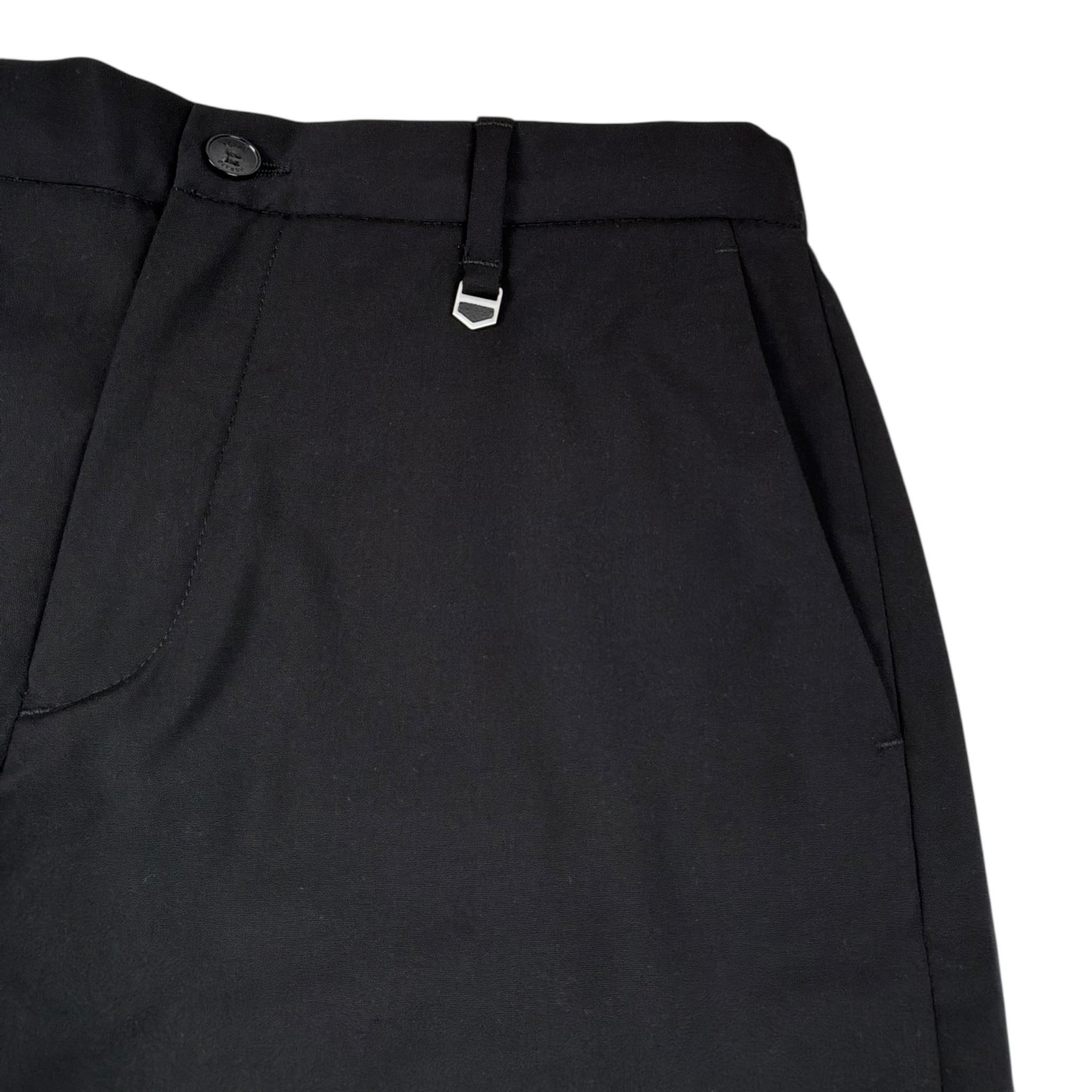 Antony Morato Pantalone Tinta Unita con Elastico In Vita per Bambino MKTS00019XXX NERO ANTONY MORATO 