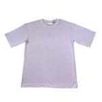 Juicy Couture T-Shirt Girocollo Tinta Unita con Stampa per Bambina JBX6510 LILLA JUICY COUTURE 